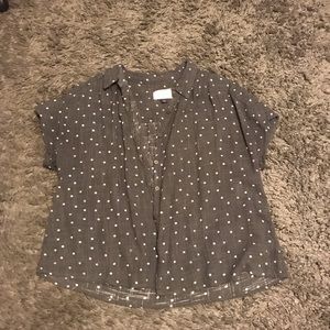 TARGET button down shirt